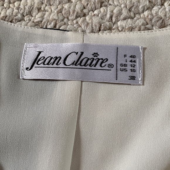 Jean Claire Vintage Dark Gray Skirt and Blazer Set - Picture 2 of 8